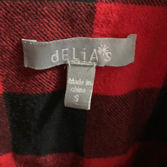 Buffalo plaid red and black shirt - Picture 2 of 3